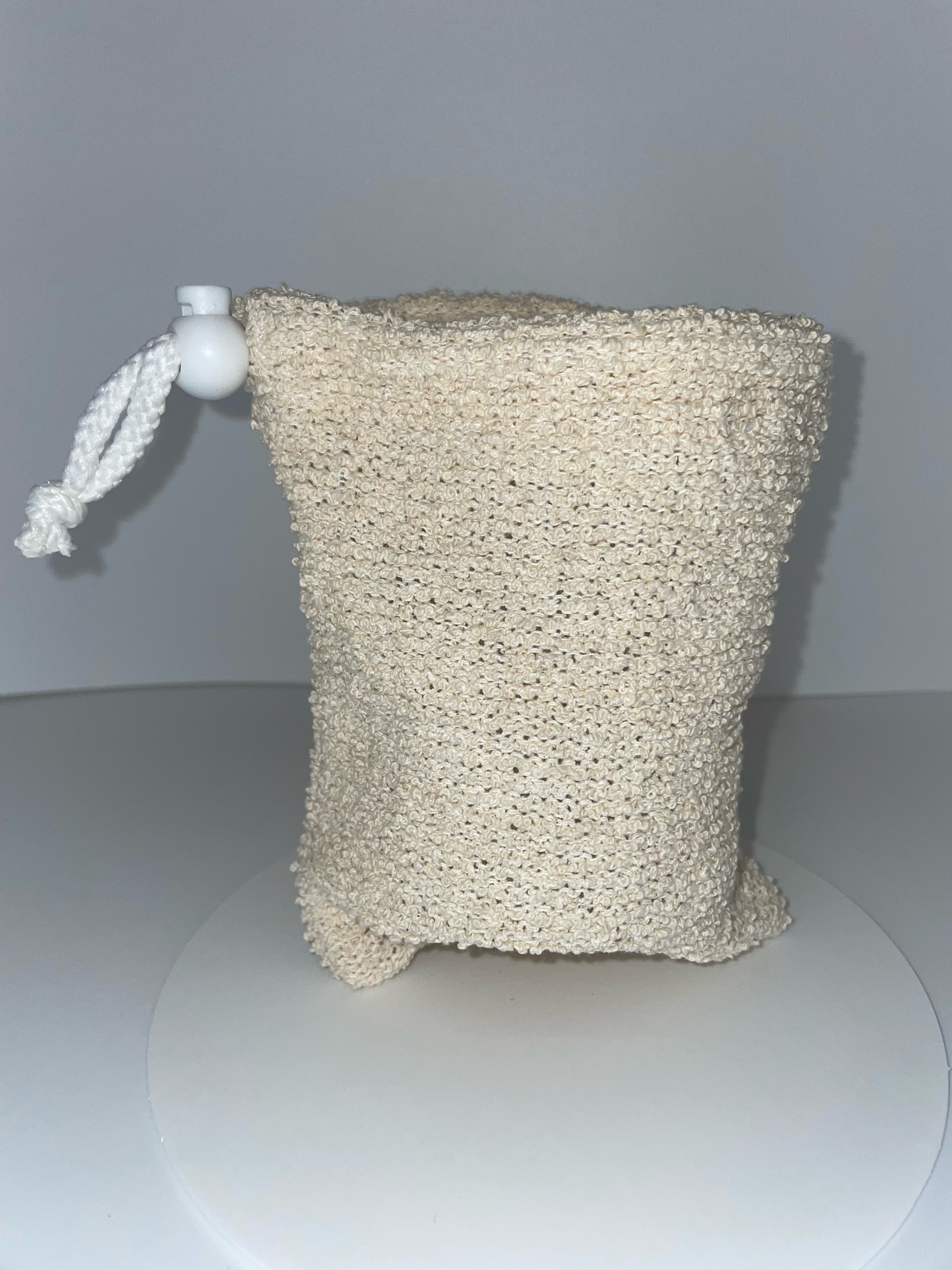 Terry Cotton Soap Pouch